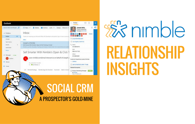 Nimble social CRM