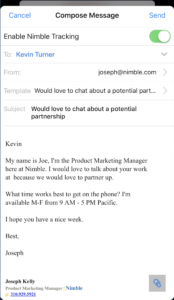 Email Maarketing Integration Nimble