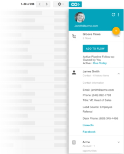 Salesforce Integragtion with Groove