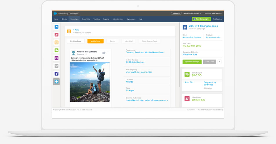 Salesforce Marketing Cloud - Advertising