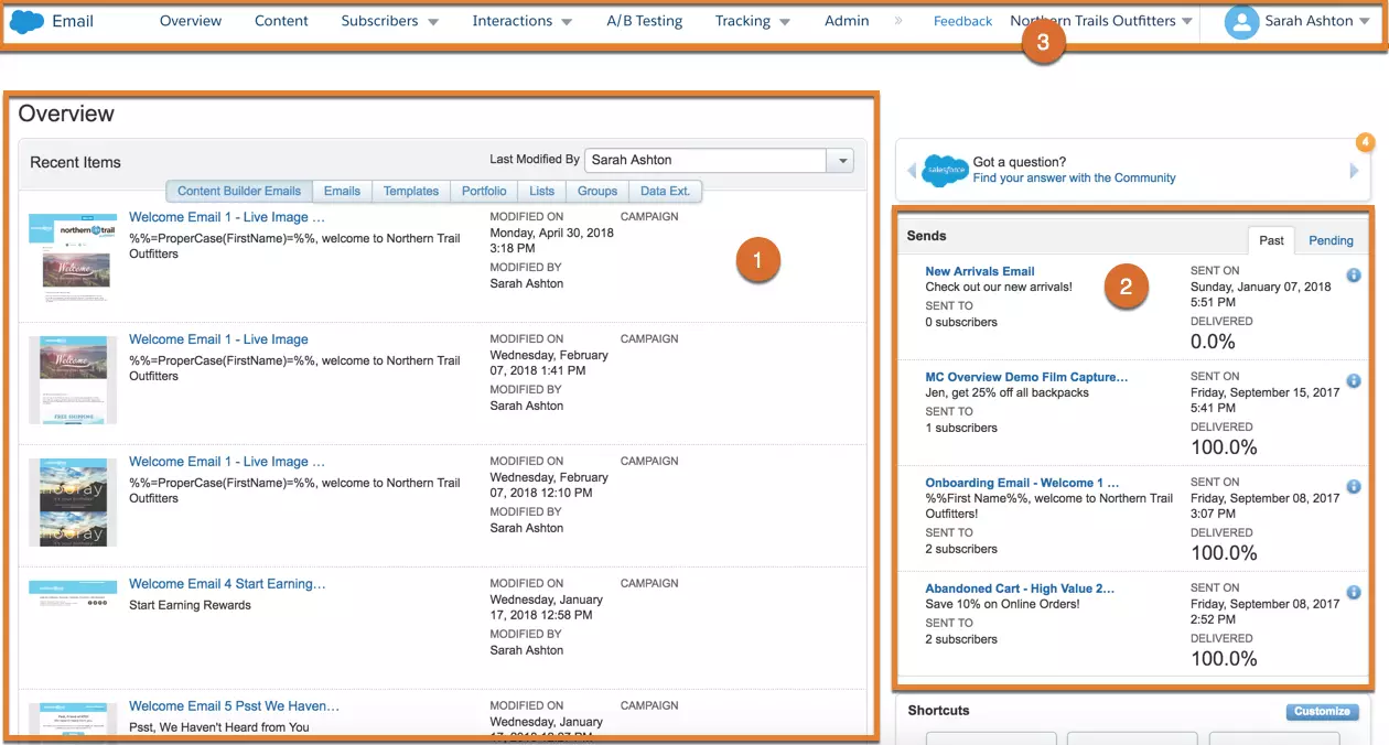 Salesforce Marketing Cloud - Email Studio