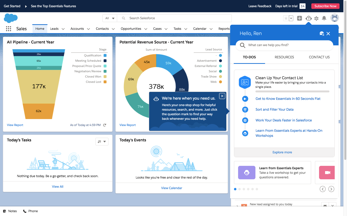 Salesforce Sales Cloud - Essentials