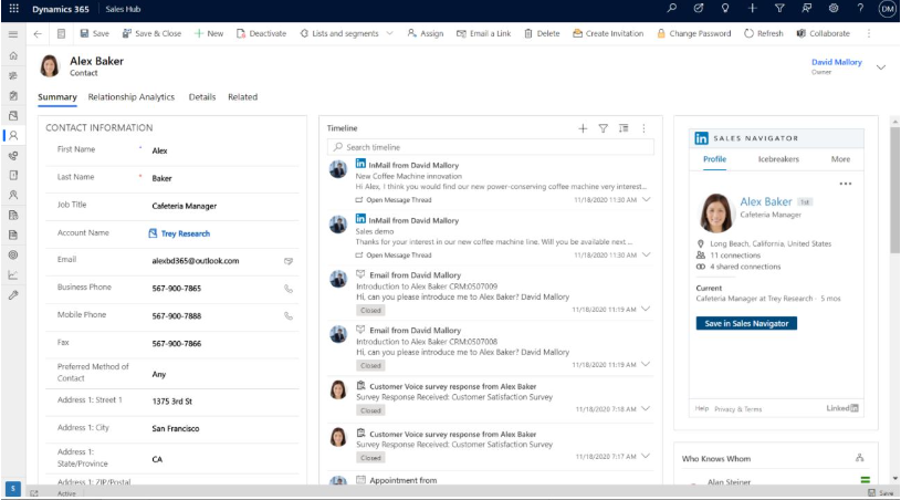 Microsoft Relationship Sales Package