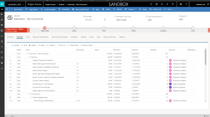 Project Operations by Microsoft
